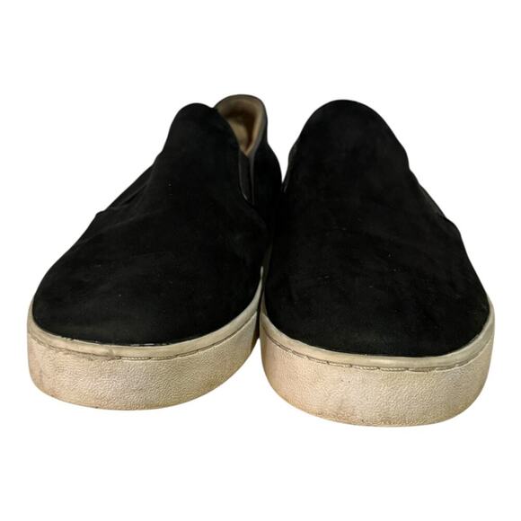 Vionic MIDI Black Suede Slip On Sneakers Women's Size 7 Comfort - Picture 2 of 8
